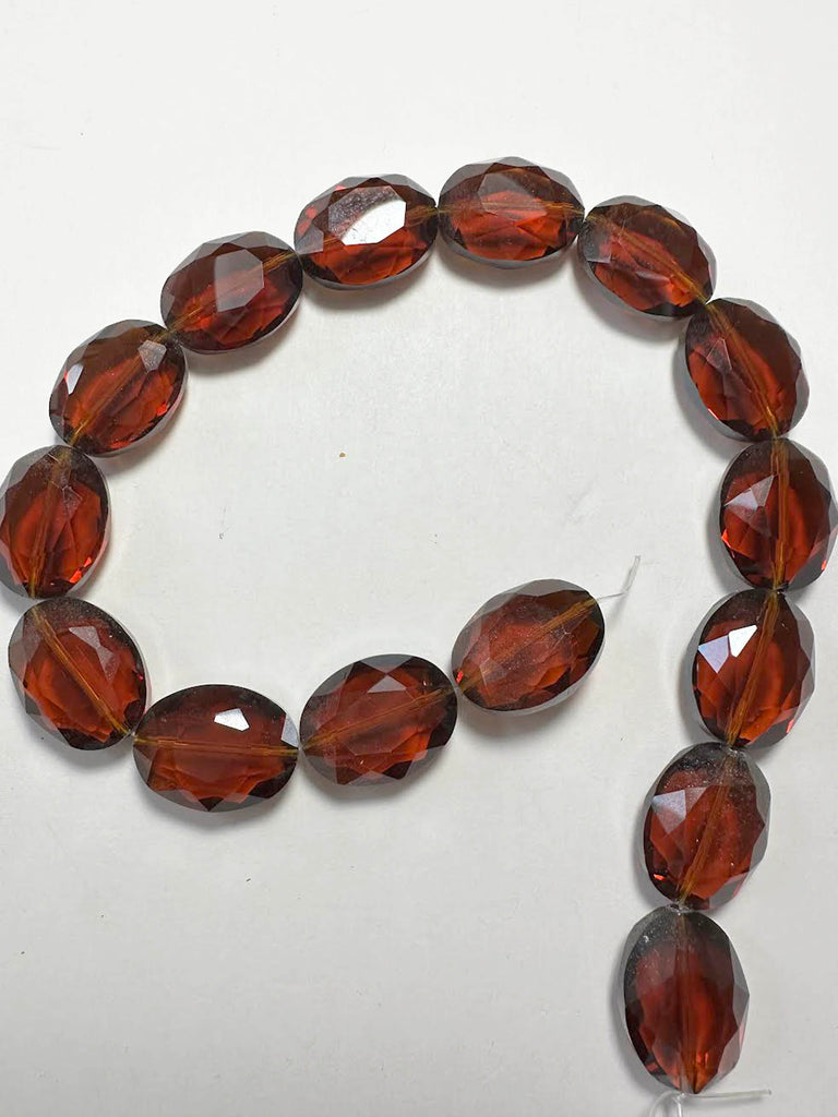 NEW! Amber Crystal beads