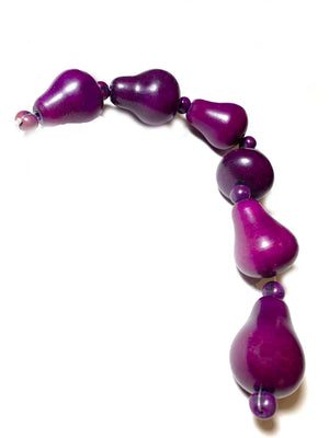 Purple Tagua Beads