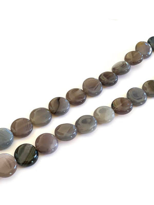 Gray Onyx Beads