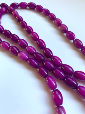 Dyed Jade Ovals