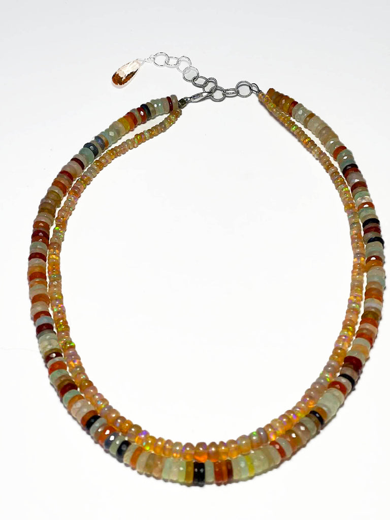 Opal & Carnelian Necklace